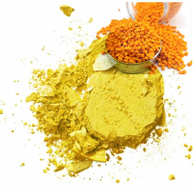 Pigment Yellow 74 (CAS 6358-31-2) for Paint, Ink and Plastic Color Matching product package or sourcing visual
