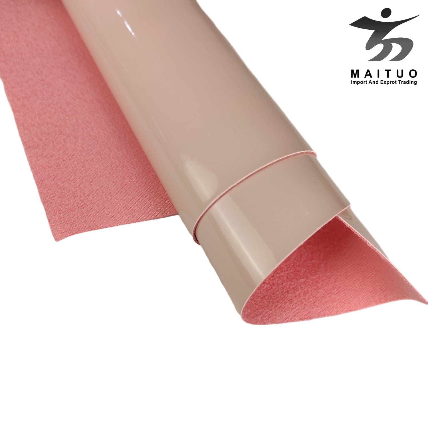 Multicolor Mirror Face PU Synthetic Leather for Shoe Uppers product package or sourcing visual